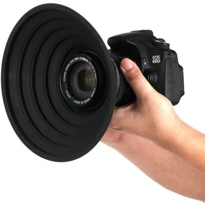 ayex Protection anti-reflet pour fenêtre 30-50 mm en silicone Contre les reflets sur les photos en verre ayex Protection anti-reflet pour fenêtre 30-50 mm en silicone Contre les reflets sur les photos en verre