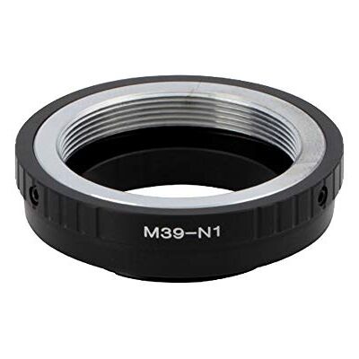 Pixco Adaptateur d'objectif pour objectif Leica M39 vers Nikon 1 J5 S2 J4 V3 AW1 S1 J3 J2 J1 V2 V1 (M39-Nikon 1) Pixco Adaptateur d'objectif pour objectif Leica M39 vers Nikon 1 J5 S2 J4 V3 AW1 S1 J3 J2 J1 V2 V1 (M39-Nikon 1)