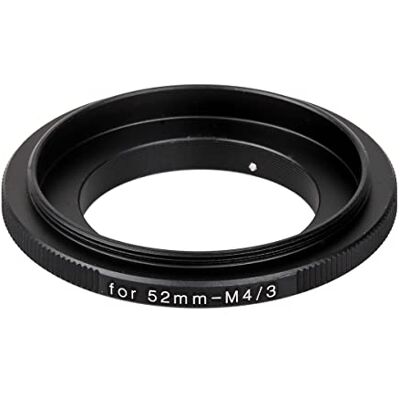 ayex Adaptateur micro 4/3 Macro Anneau inverseur pour objectif de reversering Adaptateur macro 52 mm ayex Adaptateur micro 4/3 Macro Anneau inverseur pour objectif de reversering Adaptateur macro 52 mm