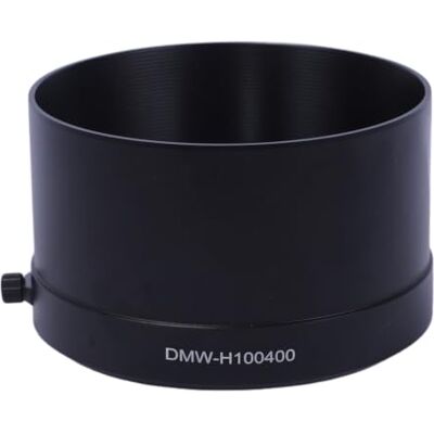 iShoot Pare-soleil métallique pour objectif DMW-H100400 compatible avec Panasonic Leica 100-400 mm F4.0-6.3 ASPH Power OIS et 100-400 mm F4.0-6.3 II ASPH Power OIS, protecteur d'objectif réversible iShoot Pare-soleil métallique pour objectif DMW-H100400 compatible avec Panasonic Leica 100-400 mm F4.0-6.3 ASPH Power OIS et 100-400 mm F4.0-6.3 II ASPH Power OIS, protecteur d'objectif réversible