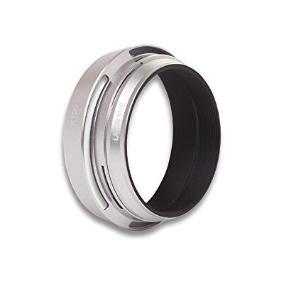 vhbw Pare-soleil d'objectif 49 mm de rechange pour Fujifilm LH-X100 pour objectif en métal Argenté vhbw Pare-soleil d'objectif 49 mm de rechange pour Fujifilm LH-X100 pour objectif en métal Argenté