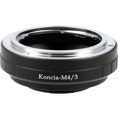 ayex Adaptateur d'objectif compatible avec Konica AR vers Micro Four Thirds (MFT) ayex Adaptateur d'objectif compatible avec Konica AR vers Micro Four Thirds (MFT)