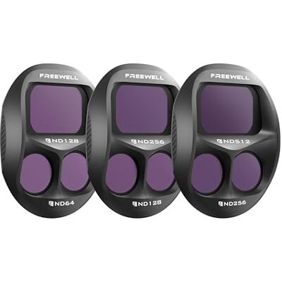 FREEWELL , Filtre ND Split 3-Pack pour DJI Mavic 4 Pro FREEWELL , Filtre ND Split 3-Pack pour DJI Mavic 4 Pro