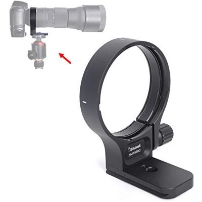 iShoot Bague de montage pour trépied, usinée CNC Sigma TS-71 Collier d'objectif de rechange pour Sigma 150-600 mm f/5-6.3 DG OS HSM, plaque de dégagement rapide intégrée de type Arca-Swiss avec trou iShoot Bague de montage pour trépied, usinée CNC Sigma TS-71 Collier d'objectif de rechange pour Sigma 150-600 mm f/5-6.3 DG OS HSM, plaque de dégagement rapide intégrée de type Arca-Swiss avec trou
