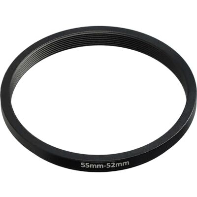 vhbw Bague Step-Down Adaptateur de 55 mm à 52 mm pour objectif d'appareil photo Noir vhbw Bague Step-Down Adaptateur de 55 mm à 52 mm pour objectif d'appareil photo Noir