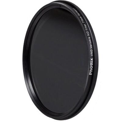 Phottix Filtre à densité neutre variable nd-v pour objectif d'appareil photo Phottix Filtre à densité neutre variable nd-v pour objectif d'appareil photo