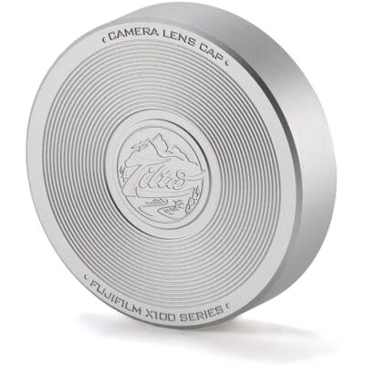 Tilta Bouchon d'objectif compatible Fujifilm X100VI et X100V Argent TA-T70-LC-S Tilta Bouchon d'objectif compatible Fujifilm X100VI et X100V Argent TA-T70-LC-S