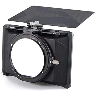 Tilta MB-T15 ing 4 * 5.65 Mini Matte Box Mate Boîte pour DSLR mirrorless Style Cameras Lens Hood Accessories Lens Ring 82mm 72mm 77mm 67mm Top Flag Tilta MB-T15 ing 4 * 5.65 Mini Matte Box Mate Boîte pour DSLR mirrorless Style Cameras Lens Hood Accessories Lens Ring 82mm 72mm 77mm 67mm Top Flag