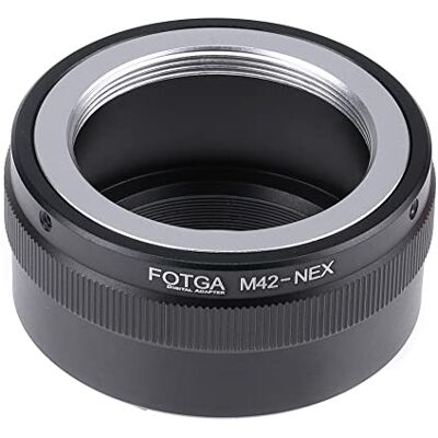 FOTGA Adaptateur de monture M42 pour Sony Alpha a7 a7S a7R a7II a7SII a7RII A7III A7RIII A7SIII A9 a6500 a6300 a6000 a5100 a5000 a3500 NEX7 NEX6 NEX6 NEX5 NEX-3 NEX-7K 5C FOTGA Adaptateur de monture M42 pour Sony Alpha a7 a7S a7R a7II a7SII a7RII A7III A7RIII A7SIII A9 a6500 a6300 a6000 a5100 a5000 a3500 NEX7 NEX6 NEX6 NEX5 NEX-3 NEX-7K 5C