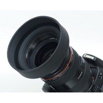 ayex Pare-Soleil en Caoutchouc 3 étapes avec Filetage filtrant, Pare-Soleil 52mm ayex Pare-Soleil en Caoutchouc 3 étapes avec Filetage filtrant, Pare-Soleil 52mm
