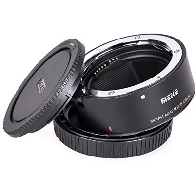ayex MK-EFTR-A Adaptateur d'objectif AF autofocus compatible avec les objectifs Canon EF/EF-S sur les appareils photo Canon EOS R ayex MK-EFTR-A Adaptateur d'objectif AF autofocus compatible avec les objectifs Canon EF/EF-S sur les appareils photo Canon EOS R