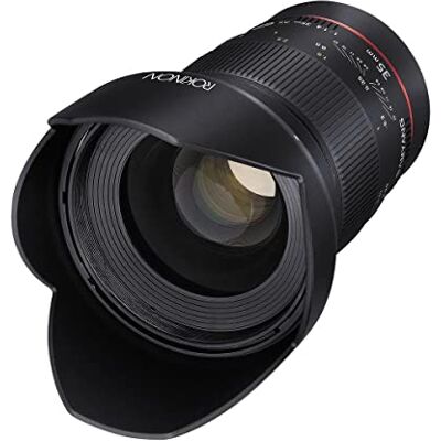 Rokinon AE35M-C Objectif asphérique 35 mm F1.4 pour appareils Photo Canon EF Rokinon AE35M-C Objectif asphérique 35 mm F1.4 pour appareils Photo Canon EF