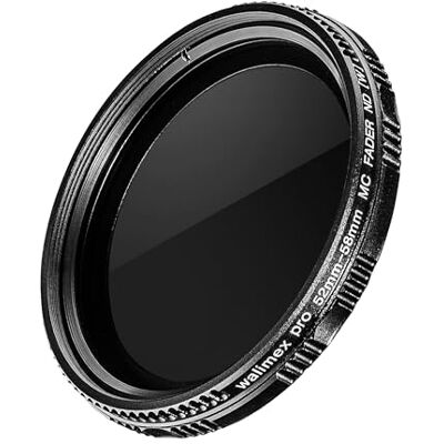 Walimex Pro ND Fader Filtre enduit ND2 ND400, 52mm Walimex Pro ND Fader Filtre enduit ND2 ND400, 52mm