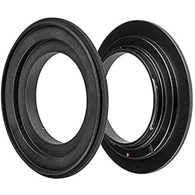 ayex Adaptateur rétro/bague d'inversion pour Sony A-Mount – 72 mm Adaptateur macro de reversering, pour visser un objectif pour la prise de vue macro ayex Adaptateur rétro/bague d'inversion pour Sony A-Mount – 72 mm Adaptateur macro de reversering, pour visser un objectif pour la prise de vue macro