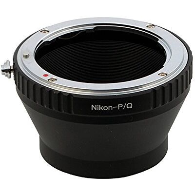 Pixco Adaptateur d'objectif pour appareil photo Nikon vers Pentax Q Q-S1 Q10 Q7 Q (Nikon-Pentax Q) Pixco Adaptateur d'objectif pour appareil photo Nikon vers Pentax Q Q-S1 Q10 Q7 Q (Nikon-Pentax Q)