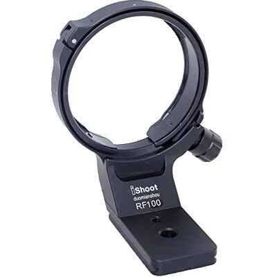 iShoot Bague de montage pour trépied compatible avec Canon RF 100 mm f/2.8L Macro IS USM, support d'objectif inférieur Arca-Swiss Fit Plaque à dégagement rapide pour serre-tête de trépied Arca Fit iShoot Bague de montage pour trépied compatible avec Canon RF 100 mm f/2.8L Macro IS USM, support d'objectif inférieur Arca-Swiss Fit Plaque à dégagement rapide pour serre-tête de trépied Arca Fit