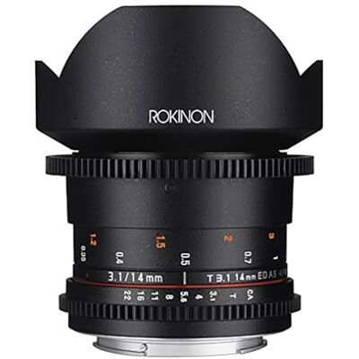 Rokinon Objectif 14 mm T3.1 Cine DS pour Nikon Rokinon Objectif 14 mm T3.1 Cine DS pour Nikon