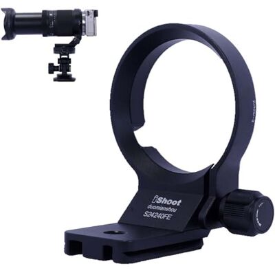 iShoot Bague de montage pour trépied compatible avec Sigma 20-200 mm F3.5-6.3 DG C, 24-70 mm f/2.8 DG DN Art II, 17-40 mm F1.8 DC Art, 14-24 mm f/2.8 DG DN Art, 28-70 mm f2.8 DG DN C, 105 mm F105 mm F1 2,8 D iShoot Bague de montage pour trépied compatible avec Sigma 20-200 mm F3.5-6.3 DG C, 24-70 mm f/2.8 DG DN Art II, 17-40 mm F1.8 DC Art, 14-24 mm f/2.8 DG DN Art, 28-70 mm f2.8 DG DN C, 105 mm F105 mm F1 2,8 D