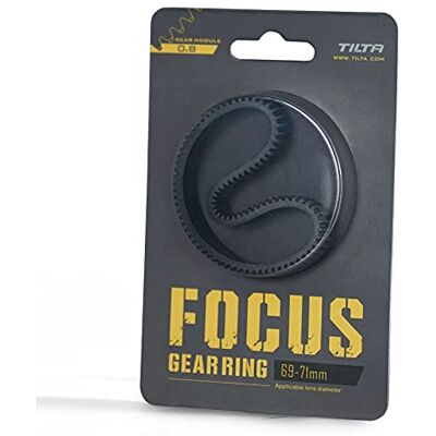 Tilta Bague de mise au point sans soudure pour objectif 69-71mm pour Mini Follow Focus Nucleus Nano DSLR 0.8 Mod Standard Gear Camera Lens Accessories TA-FGR-6971 Tilta Bague de mise au point sans soudure pour objectif 69-71mm pour Mini Follow Focus Nucleus Nano DSLR 0.8 Mod Standard Gear Camera Lens Accessories TA-FGR-6971