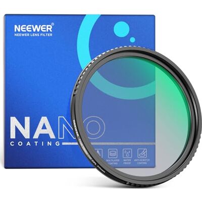 NEEWER True Colors Filtre CPL 77 mm avec arrêt rigide limité, filtre polarisant circulaire HD fin, multicouche, réglable à vis, accessoires de photographie pour objectifs d'appareil photo numérique NEEWER True Colors Filtre CPL 77 mm avec arrêt rigide limité, filtre polarisant circulaire HD fin, multicouche, réglable à vis, accessoires de photographie pour objectifs d'appareil photo numérique