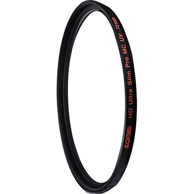 ZoMei Filtre d'objectif d'appareil photo SCHOTT Glass Pro UV MC-UV HD ultra fin 18 couches 72 mm ZoMei Filtre d'objectif d'appareil photo SCHOTT Glass Pro UV MC-UV HD ultra fin 18 couches 72 mm