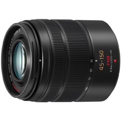 Panasonic Lumix G Vario H-FS45150E-K Téléobjectif 45-150 mm F4,0-5,6 ASPH./OIS Stabilisateur d'image Noir Panasonic Lumix G Vario H-FS45150E-K Téléobjectif 45-150 mm F4,0-5,6 ASPH./OIS Stabilisateur d'image Noir