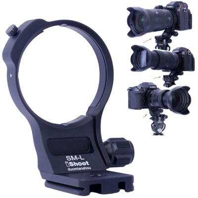 iShoot Bague de montage pour trépied compatible avec Sigma 28-45 mm F1.8 DG DN Art, 28-105 mm F2.8 DG DN Art & 24-70 mm F2.8 DG DN II Art L-Mount, support de plaque à dégagement rapide Arca-swiss Fit iShoot Bague de montage pour trépied compatible avec Sigma 28-45 mm F1.8 DG DN Art, 28-105 mm F2.8 DG DN Art & 24-70 mm F2.8 DG DN II Art L-Mount, support de plaque à dégagement rapide Arca-swiss Fit