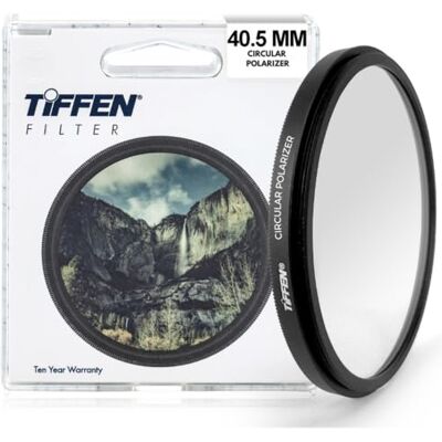 Tiffen 405CP Filtre polarisant circulaire 40,5 mm Tiffen 405CP Filtre polarisant circulaire 40,5 mm