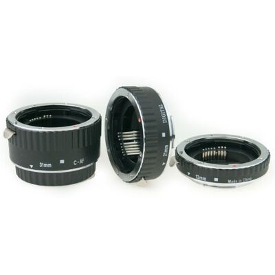 Phottix tubes-allonge macro AF 13/21/31 monture Canon Phottix tubes-allonge macro AF 13/21/31 monture Canon