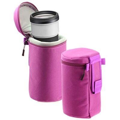 Navitech Étui d'objectif Violet résistant à l'eau Compatible avec Le Nikon AF Zoom-NIKKOR 80-200mm f/2.8D Ed Navitech Étui d'objectif Violet résistant à l'eau Compatible avec Le Nikon AF Zoom-NIKKOR 80-200mm f/2.8D Ed
