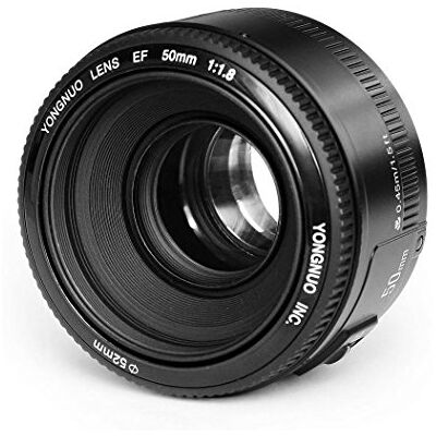 YONGNUO – Objectif standard EF YN 50 mm F/1.8 1:1.8 pour appareil photo numérique Canon Rebel. YONGNUO – Objectif standard EF YN 50 mm F/1.8 1:1.8 pour appareil photo numérique Canon Rebel.