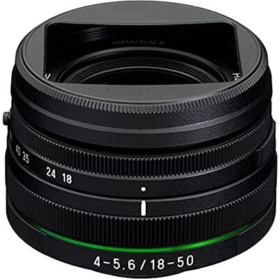 Pentax HD DA 18-50mm F4.5-5.6 DC WR RE Objectif 76.5 mm Noir Pentax HD DA 18-50mm F4.5-5.6 DC WR RE Objectif 76.5 mm Noir
