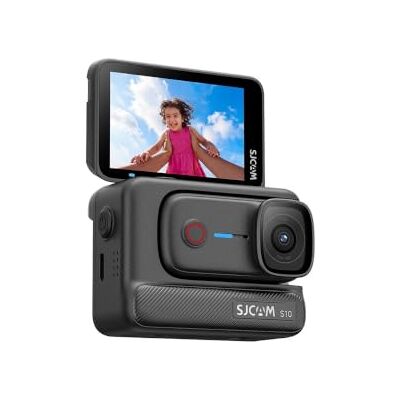 SJCAM Caméra d'action magnétique portable 4K, étanche à 30 m, 128 Go, noir SJCAM Caméra d'action magnétique portable 4K, étanche à 30 m, 128 Go, noir