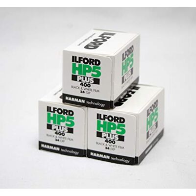 Ilford HP5+ 24 expositions, 3 rouleaux Ilford HP5+ 24 expositions, 3 rouleaux