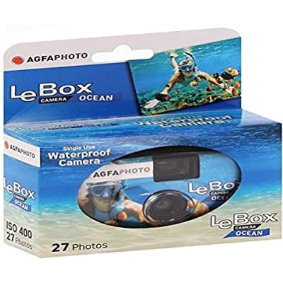 AgfaPhoto Appareil photo jetable aquatique 27 poses LeBox AgfaPhoto Appareil photo jetable aquatique 27 poses LeBox