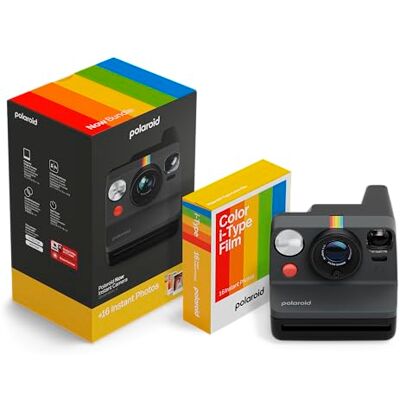 Polaroid - NOW Gen3 - Appareil Photo Instantané - Caméra + Pack de Film Couleur (16 photos) - Appareil Photo Polaroid - NOW Gen3 - Appareil Photo Instantané - Caméra + Pack de Film Couleur (16 photos) - Appareil Photo