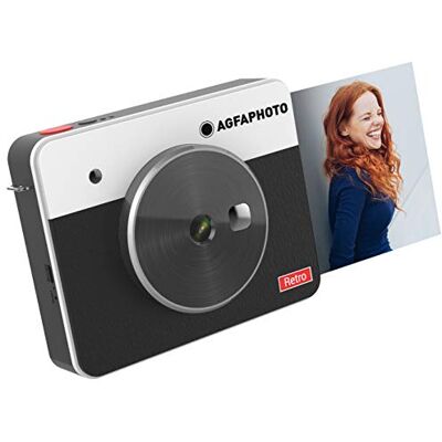 AgfaPhoto AGFA PHOTO Realipix Appareil Photo Numérique Instantané avec Impression Sublimation Thermique Bluetooth Noir AgfaPhoto AGFA PHOTO Realipix Appareil Photo Numérique Instantané avec Impression Sublimation Thermique Bluetooth Noir