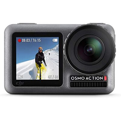 DJI Osmo Action Cam, Caméra d'Action, SnapShot, Imperméable 11M, Contrôle Vocal, Résitance à la Température, Fonctions Intuitives, Modes Personalisés, Revêtement Protecteur et Anti-Saleté, Anthracite DJI Osmo Action Cam, Caméra d'Action, SnapShot, Imperméable 11M, Contrôle Vocal, Résitance à la Température, Fonctions Intuitives, Modes Personalisés, Revêtement Protecteur et Anti-Saleté, Anthracite