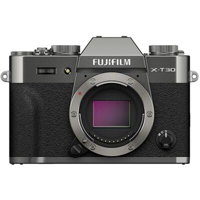 Fujifilm X-T30 III Appareil photo numérique sans miroir 26 MP, corps uniquement, capteur APS-C X-Trans CMOS 4, films 6.2K 30p, viseur EVF, écran LCD 3" orientable, Anthracite Fujifilm X-T30 III Appareil photo numérique sans miroir 26 MP, corps uniquement, capteur APS-C X-Trans CMOS 4, films 6.2K 30p, viseur EVF, écran LCD 3" orientable, Anthracite