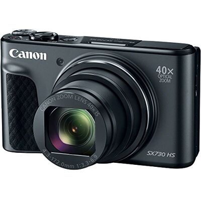 Canon Powershot SX730 Appareil Photo Numérique Compact, Noir Canon Powershot SX730 Appareil Photo Numérique Compact, Noir