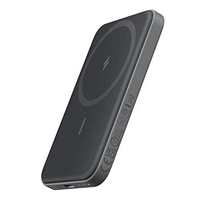 Anker MagGo 621 Batterie Externe Magsafe 5000 mAh Magnétique, Power Bank Charge Rapide, Pliable et avec USB-C, pour iPhone séries 17 16 15 14 Autres (Noir) Anker MagGo 621 Batterie Externe Magsafe 5000 mAh Magnétique, Power Bank Charge Rapide, Pliable et avec USB-C, pour iPhone séries 17 16 15 14 Autres (Noir)