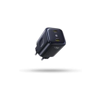 Baseus PicoGo II Chargeur USB C 45W, Adaptateur Secteur USB C à 2 Ports, Charge Rapide PD 3.0 PPS Compatible avec iPhone 17/17 Pro Max/16-12, Galaxy S25 Ultra, Pixel, iPad Pro/Air, Steam Deck Baseus PicoGo II Chargeur USB C 45W, Adaptateur Secteur USB C à 2 Ports, Charge Rapide PD 3.0 PPS Compatible avec iPhone 17/17 Pro Max/16-12, Galaxy S25 Ultra, Pixel, iPad Pro/Air, Steam Deck