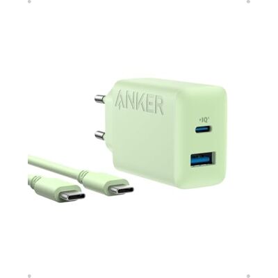 Anker Chargeur iPhone USB C 20 W, Chargeur iPad, Recharge Rapide, Compatible avec iPhone 17/16/15 iPad et Autres (câble USB C 150 cm Inclus) Anker Chargeur iPhone USB C 20 W, Chargeur iPad, Recharge Rapide, Compatible avec iPhone 17/16/15 iPad et Autres (câble USB C 150 cm Inclus)