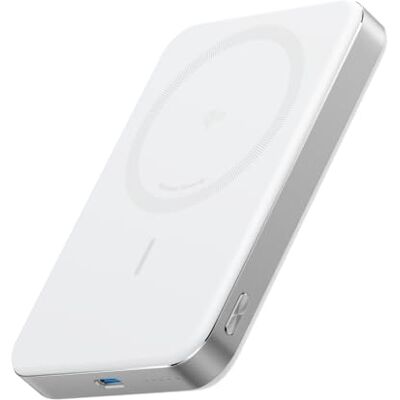 Anker A1664H21 Batterie Externe 10K Sans Fil Blanche - Power Bank Anker A1664H21 Batterie Externe 10K Sans Fil Blanche - Power Bank