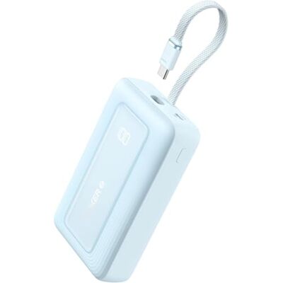 Anker Zolo Batterie Externe Haute Vitesse 20 000 mAh 30 W avec câble C intégré, USB-C&A, Batterie pour iPhone 16/15/15 Pro/15 Pro Max/15 Plus, MacBook, Galaxy, et Plus Encore Anker Zolo Batterie Externe Haute Vitesse 20 000 mAh 30 W avec câble C intégré, USB-C&A, Batterie pour iPhone 16/15/15 Pro/15 Pro Max/15 Plus, MacBook, Galaxy, et Plus Encore