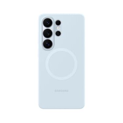 Samsung Galaxy S26 Ultra Coque magnétique en silicone Bleu clair Étui de protection fin pour smartphone avec anneau magnétique pour fixer des accessoires Résistant aux chocs Samsung Galaxy S26 Ultra Coque magnétique en silicone Bleu clair Étui de protection fin pour smartphone avec anneau magnétique pour fixer des accessoires Résistant aux chocs