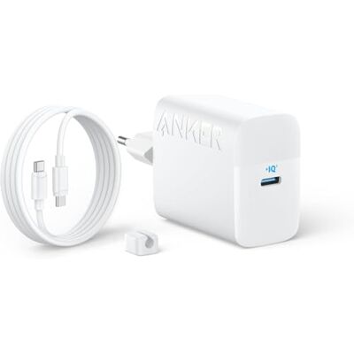 Anker Chargeur USB C Rapide 45 W,Chargeur iPhone Samsung Charge Rapide avec câble USB C,Compatible PPS,pour Samsung Galaxy S24 Ultra/S24/S23+/S23/S22/Note20,iPhone 17/17 Pro,Pixel,et Bien Plus Encore Anker Chargeur USB C Rapide 45 W,Chargeur iPhone Samsung Charge Rapide avec câble USB C,Compatible PPS,pour Samsung Galaxy S24 Ultra/S24/S23+/S23/S22/Note20,iPhone 17/17 Pro,Pixel,et Bien Plus Encore