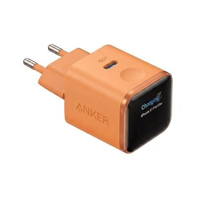 Anker Chargeur USB C à écran Intelligent 45W Nano, Recharge Rapide, Chargeur avec Reconnaissance Intelligente, Mode Care, Compact, pour iPhone séries 17/16/15, iPad, MacBook (Câble Non Inclus) Anker Chargeur USB C à écran Intelligent 45W Nano, Recharge Rapide, Chargeur avec Reconnaissance Intelligente, Mode Care, Compact, pour iPhone séries 17/16/15, iPad, MacBook (Câble Non Inclus)