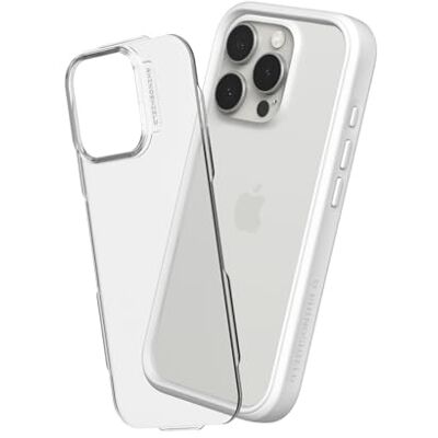 RhinoShield Coque modulaire Mod NX pour iPhone 16 Pro Coque bumper avec verso, design modulaire 2-en-1, Dépasse les normes militaires de protection RhinoShield Coque modulaire Mod NX pour iPhone 16 Pro Coque bumper avec verso, design modulaire 2-en-1, Dépasse les normes militaires de protection