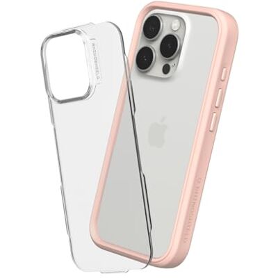RhinoShield Coque modulaire Mod NX pour iPhone 16 Pro Coque bumper avec verso, design modulaire 2-en-1, Dépasse les normes militaires de protection RhinoShield Coque modulaire Mod NX pour iPhone 16 Pro Coque bumper avec verso, design modulaire 2-en-1, Dépasse les normes militaires de protection